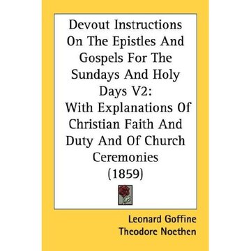 portada devout instructions on the epistles and gospels for the sundays and holy days v2: with explanations